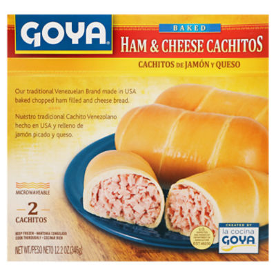 Goya Baked Ham & Cheese Cachitos, 2 count, 12.2 oz