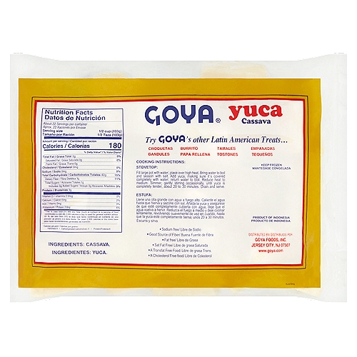 Goya Cassava, 80 oz