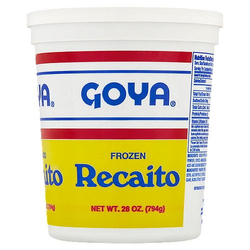 Goya Frozen Recaito, 28 oz