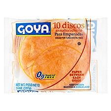 Goya Para Empanadas - Dough For Turnover Pastries, 14 Ounce