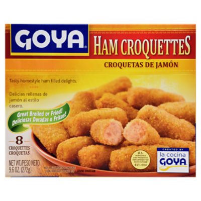 Goya Ham Croquettes, 8 count, 9.6 oz Price Rite