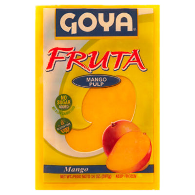 Goya Fruta Mango Pulp, 14 oz