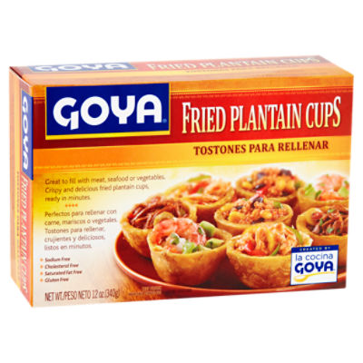 Goya Fried Plantain Cups, 12 oz