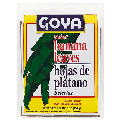 Goya Select Banana Leaves, 16 oz