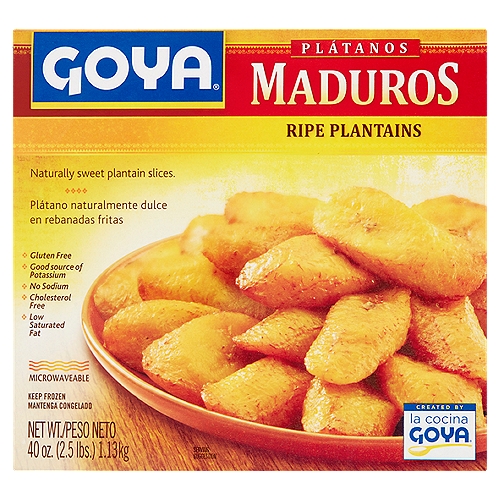 Goya Maduros Ripe Plantains, 40 oz