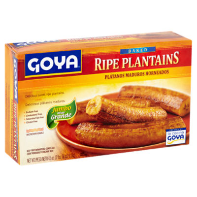 Goya Baked Ripe Plantains, 45 oz