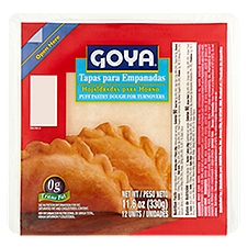 Goya Turnovers, Puff Pastry Dough, 11.6 Ounce