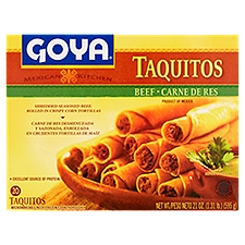 Goya Beef Taquitos, 20 count, 21 oz, 21 Ounce