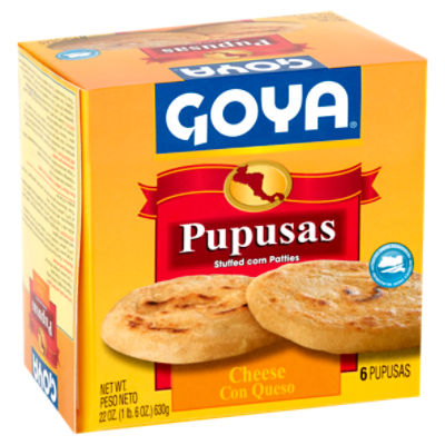 Goya Cheese Pupusas, 6 count, 22 oz