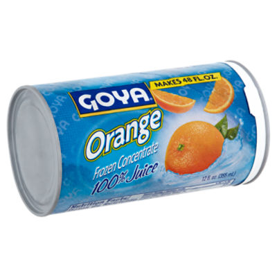 Goya Orange Frozen Concentrate 100% Juice, 12 fl oz