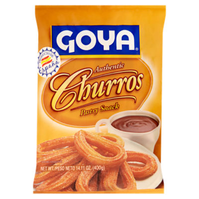 Goya Authentic Churros Pastry Snack, 14.11 oz
