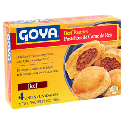 Goya Beef Pastries, 4 count, 9.0 oz