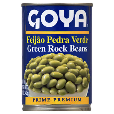 Goya Prime Premium Green Rock Beans, 15 oz