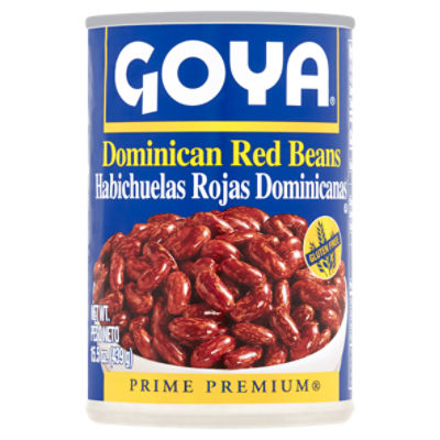 Goya Prime Premium Dominican Red Beans, 15.5 oz