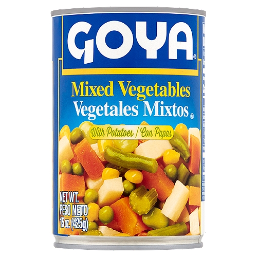 Goya Mixed Vegetables with Potatoes, 15 oz