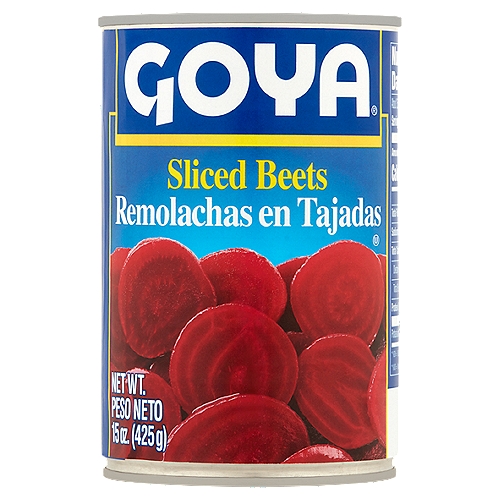 Goya Sliced Beets, 15 oz