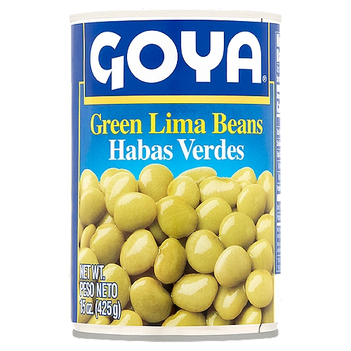 Goya Green Lima Beans, 15 oz