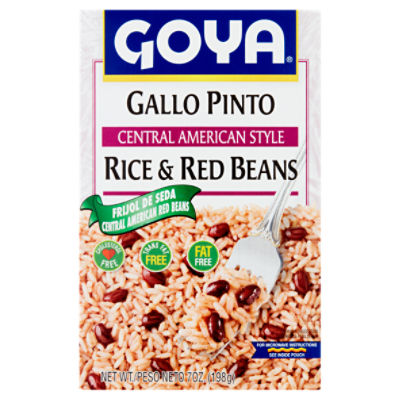 Goya Gallo Pinto Central American Style Rice & Red Beans, 7 oz