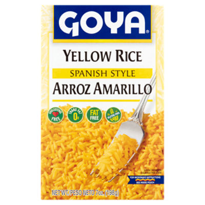 Goya Spanish Style Arroz Amarillo Yellow Rice, 7 oz