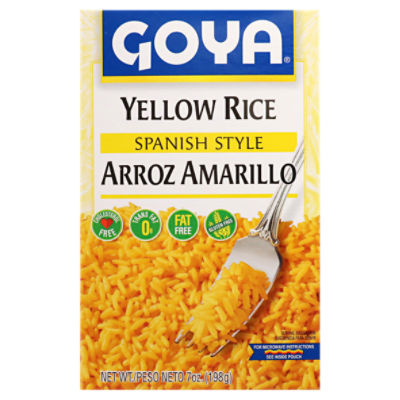 Goya Spanish Style Arroz Amarillo Yellow Rice, 7 oz Fairway