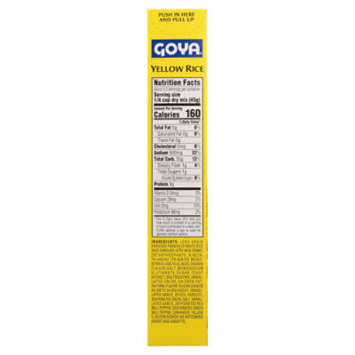 Goya Spanish Style Yellow Rice, 7 oz
