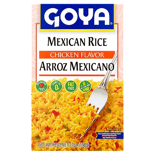 Goya Chicken Flavor Mexican Rice, 7 oz