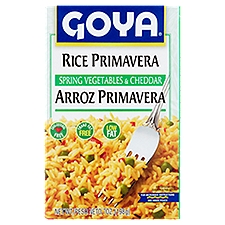 Goya Spring Vegetables & Cheddar Rice Primavera, 7 oz