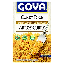 Goya Carrots & Onions, Curry Rice, 7 Ounce