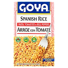 Goya Pasta, Tomatoes & Bell Peppers Spanish Rice, 7 oz