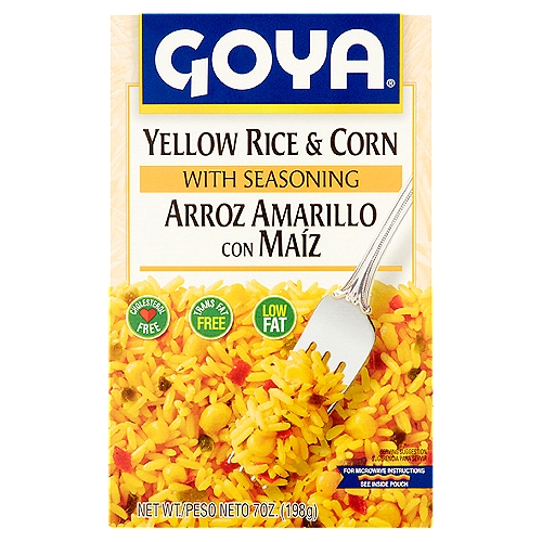 Goya Yellow Rice & Corn with Seasoning, 7 oz