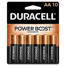 Duracell 1.5 V AA, Alkaline Batteries, 10 Each