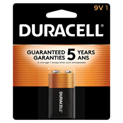 Duracell 9 V Alkaline Battery, 1 count