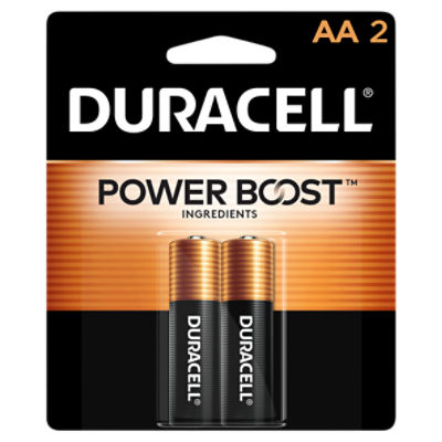 Duracell Power Boost 1.5 V AA Alkaline Batteries, 2 count