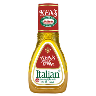 Ken's Steak House Italian Dressing & Marinade, 9 fl oz ShopRite