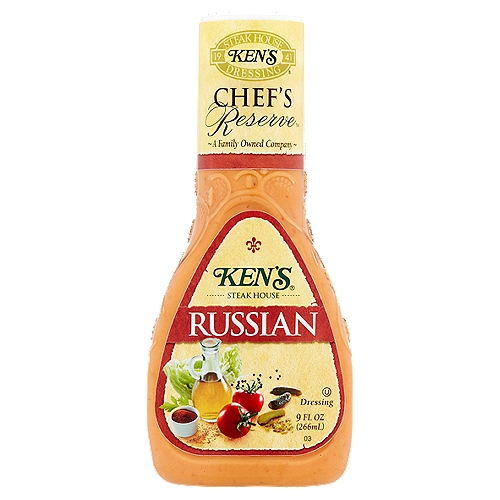 Ken's Steak House Chef's Reserve Russian Dressing, 9 fl oz