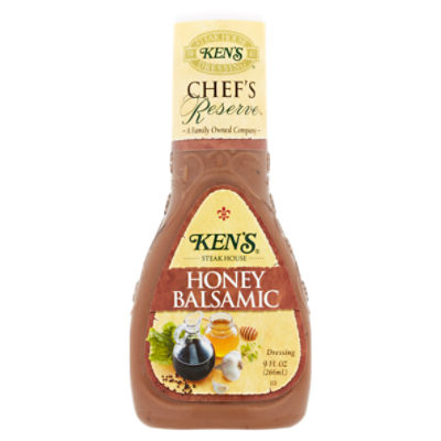 Ken's Steak House Honey Balsamic Dressing, 9 fl oz