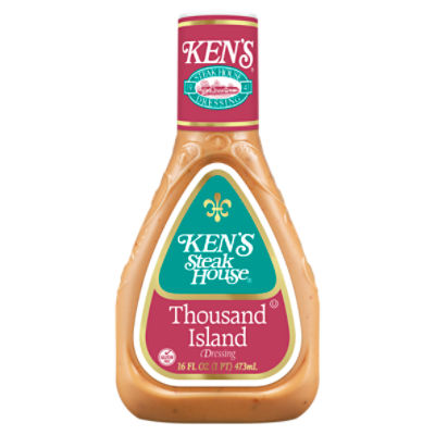 Ken's Steak House Thousand Island Dressing, 16 fl oz, 16 Fluid ounce