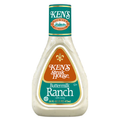 Ken's Steak House Buttermilk Ranch Dressing, 16 fl oz ShopRite