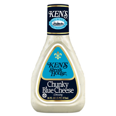 Ken's Steak House Chunky Blue Cheese Dressing, 16 fl oz