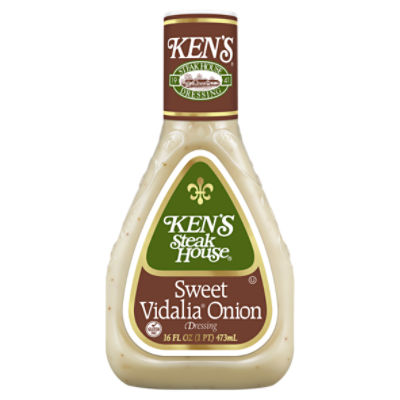 Ken's Steak House Sweet Vidalia Onion Dressing, 16 fl oz, 16 Fluid ounce