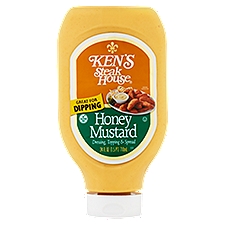 Ken's Steak House Honey, Mustard, 24 Fluid ounce