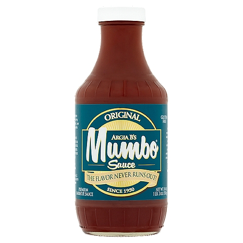 Mumbo Original Premium Barbecue Sauce, 18 oz