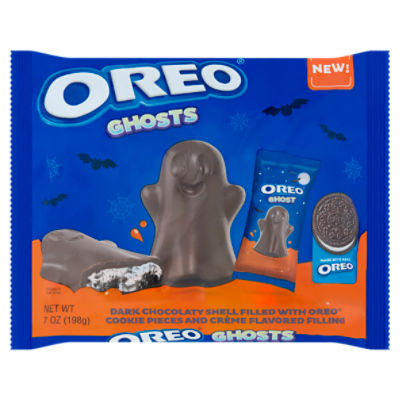 Oreo Ghosts Dark Chocolaty Shell, 7 oz