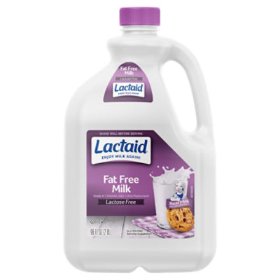 Lactaid Fat Free Milk, 96 fl oz