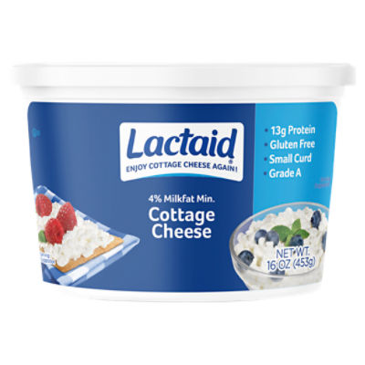 Lactaid Cottage Cheese, 16 oz, 16 Ounce