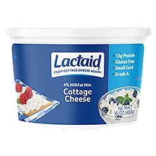Lactaid Cottage Cheese, 16 Ounce