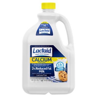 Lactaid Calcium Enriched 2% Reduced Fat Milk, 96 fl oz