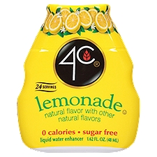 4C Lemonade Liquid Water Enhancer, 1.62 fl oz