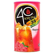 4C Raspberry Flavor Iced Tea Mix, 5 lb 7.9 oz, 82.6 Ounce