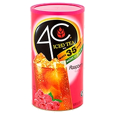 4C Raspberry Flavor, Iced Tea Mix, 82.6 Ounce